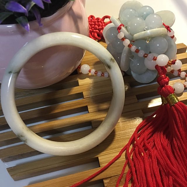 White Jade Bangle